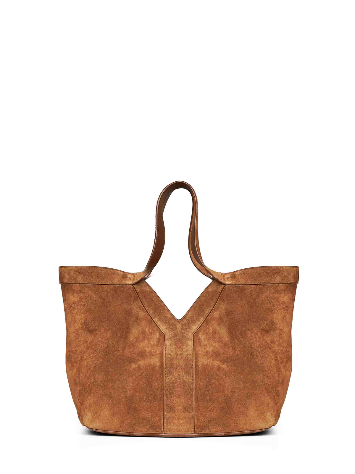 Saint Laurent Women Cognac Y Small Tote Bag SAINT LAURENT