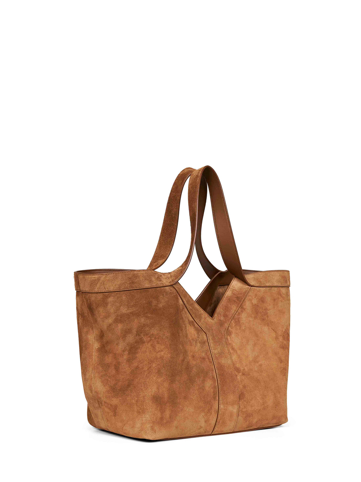 Saint Laurent Women Cognac Y Small Tote Bag SAINT LAURENT