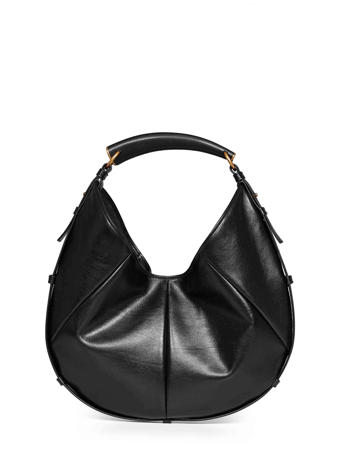 Saint Laurent Women Black Mombasa Medium Shoulder Bag SAINT LAURENT