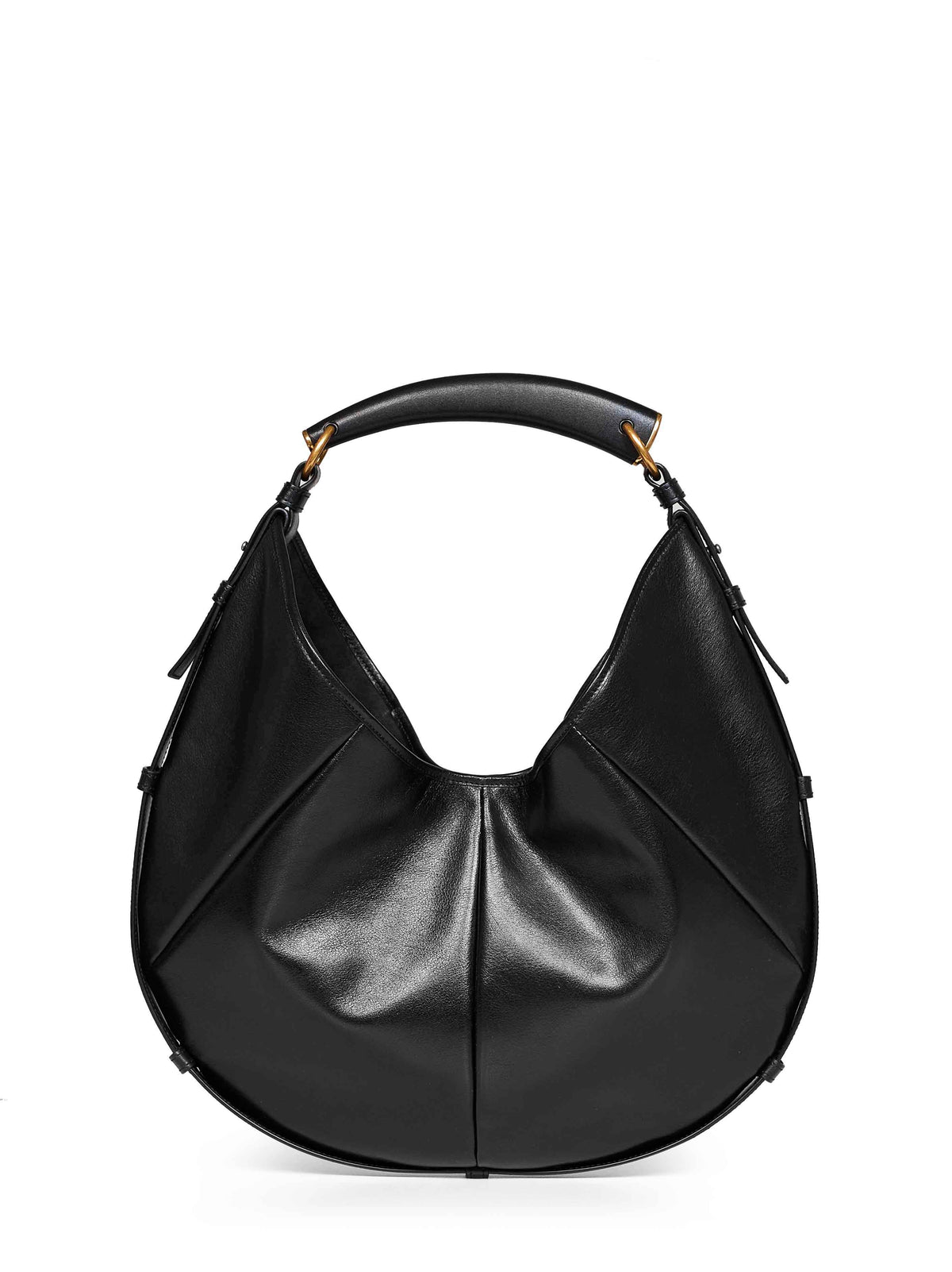 Saint Laurent Women Black Mombasa Medium Shoulder Bag SAINT LAURENT