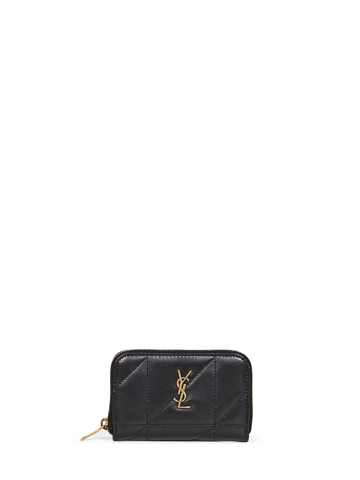 Saint Laurent Women Black Nappa Leather Jamie Coin Purse SAINT LAURENT