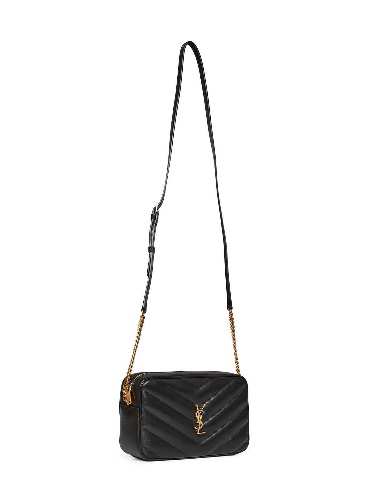 Saint Laurent Women Black Loulou Camera Bag SAINT LAURENT