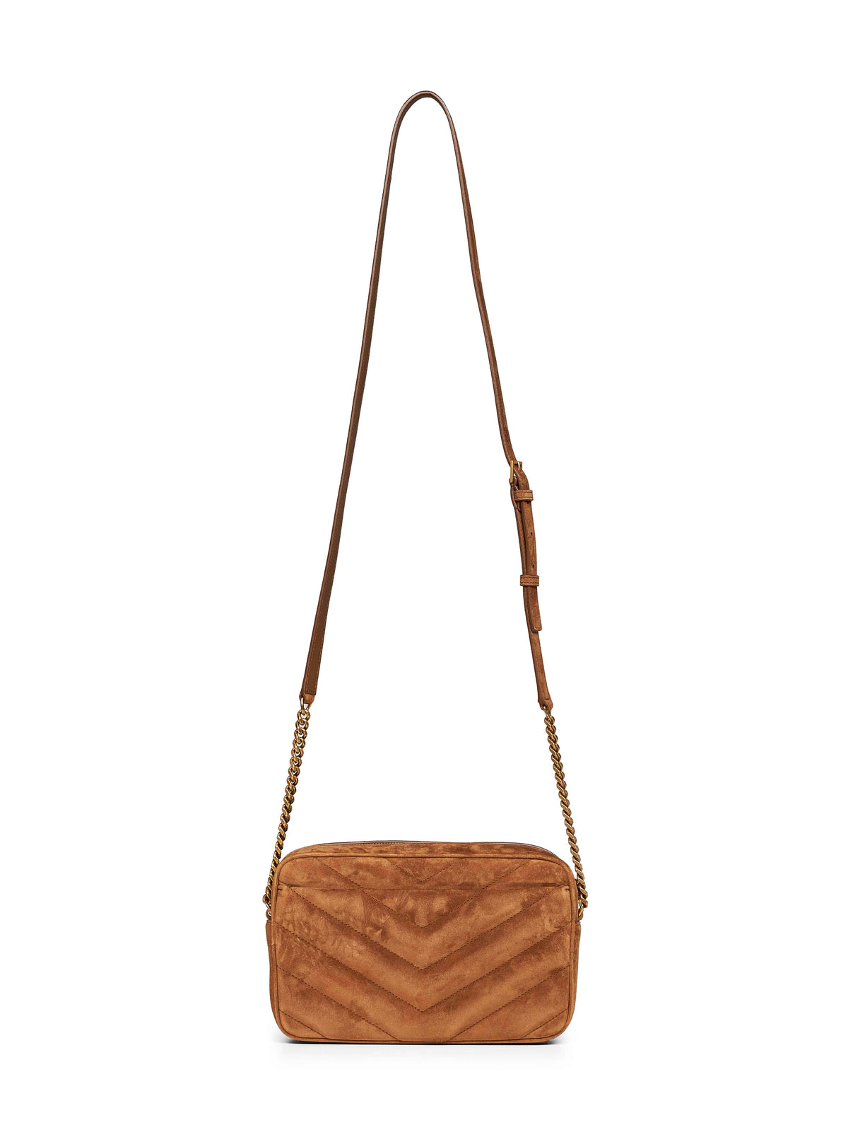 Saint Laurent Women Caramel Cognac Loulou Camera Bag SAINT LAURENT