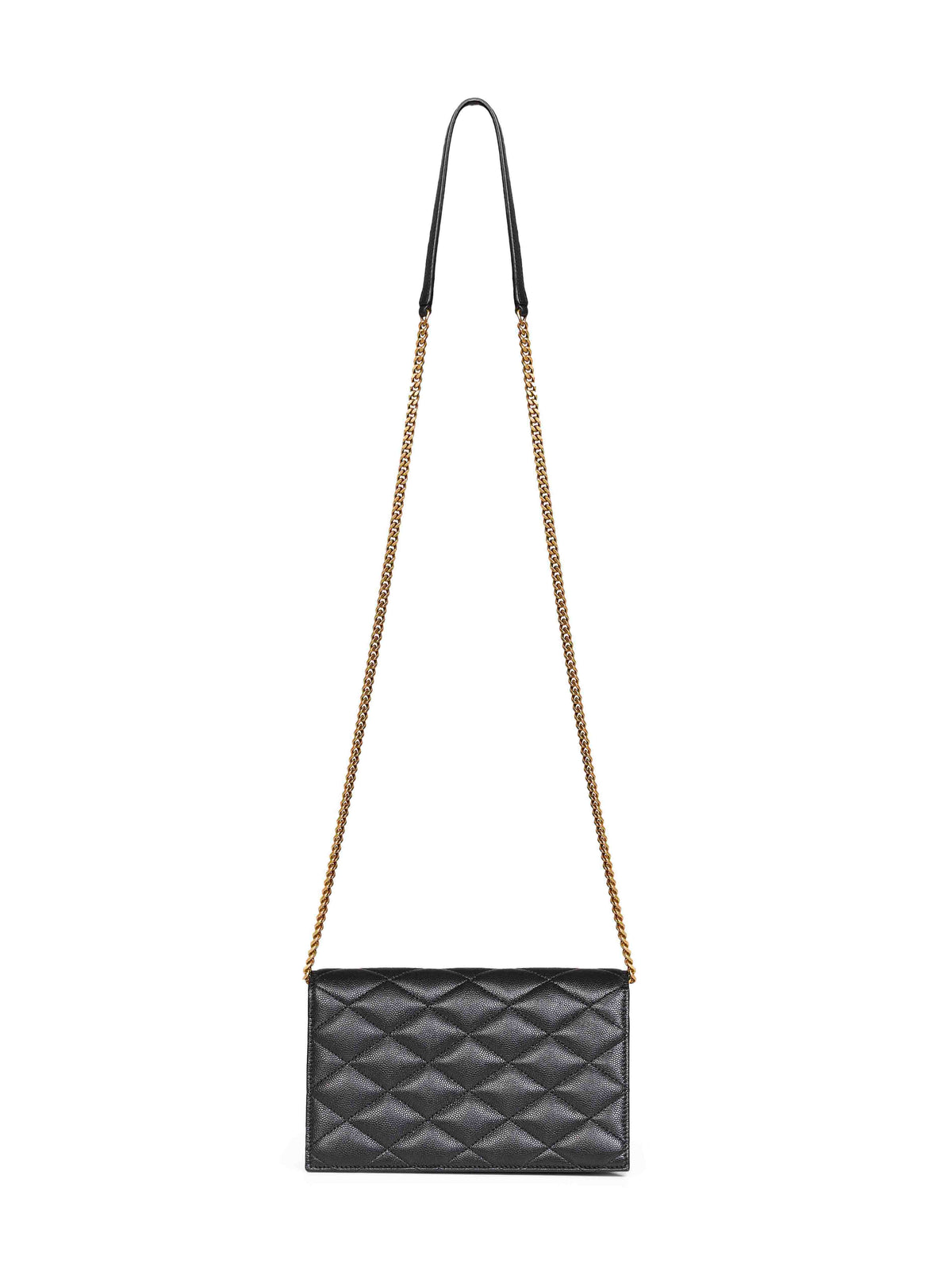 Saint Laurent Women Black Chain Strap Leather Paris Shoulder Bag  <Br/> SAINT LAURENT