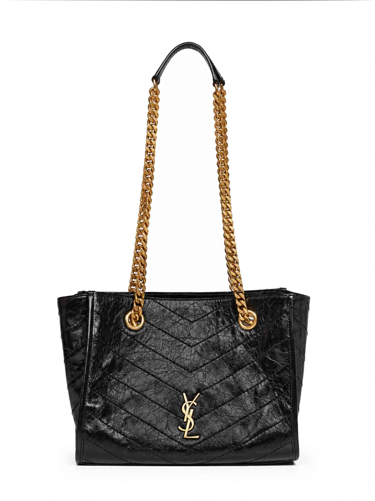 Saint Laurent Women Black Niki Small Shopping Bag SAINT LAURENT