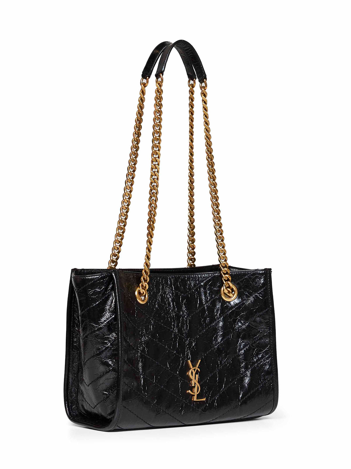 Saint Laurent Women Black Niki Small Shopping Bag SAINT LAURENT