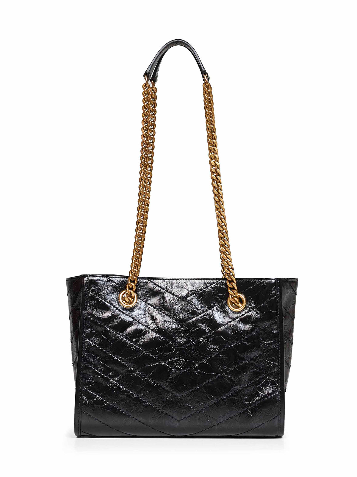 Saint Laurent Women Black Niki Small Shopping Bag SAINT LAURENT