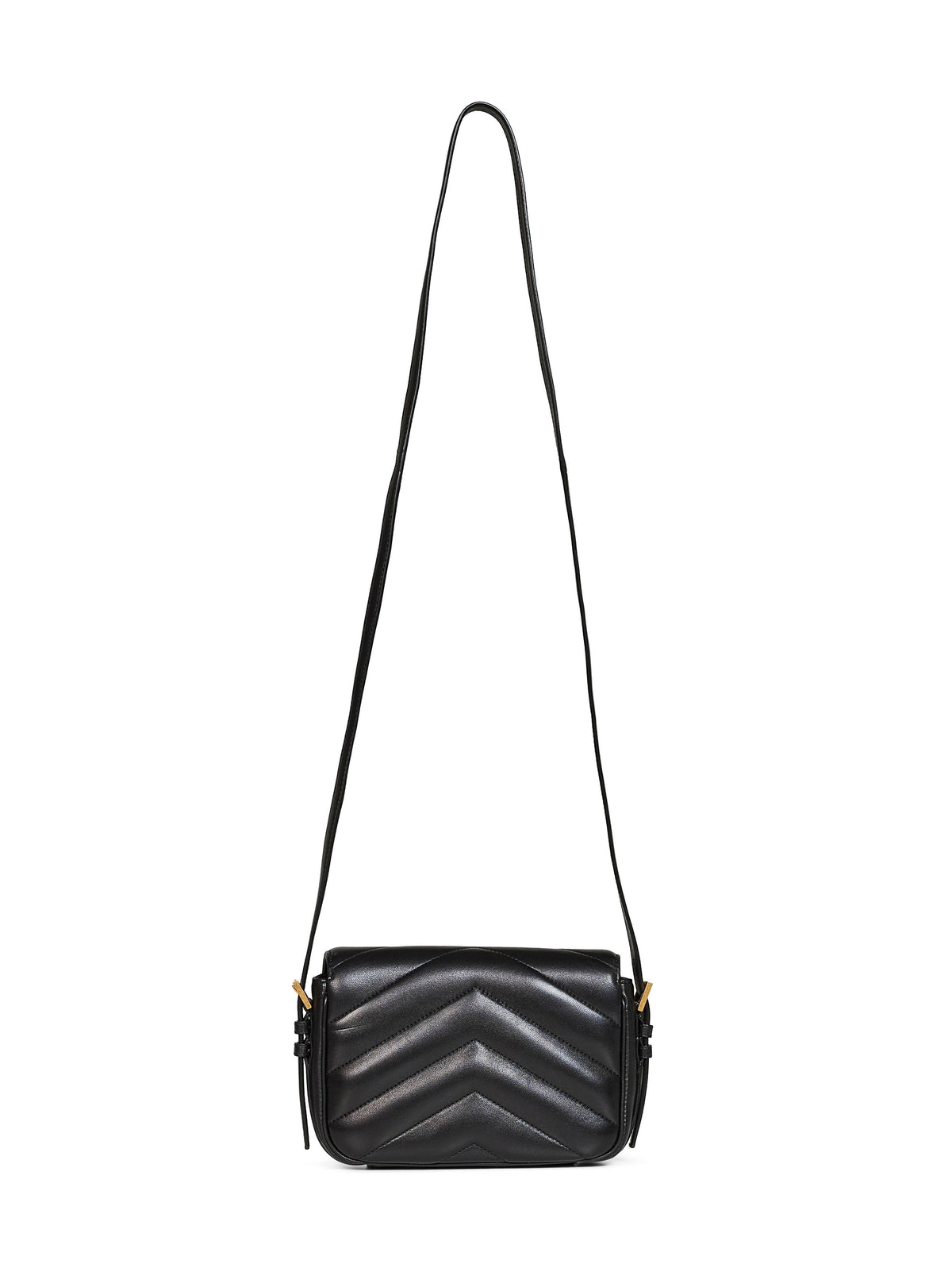 Saint Laurent Women Black Loulou Toy Crossbody Bag SAINT LAURENT