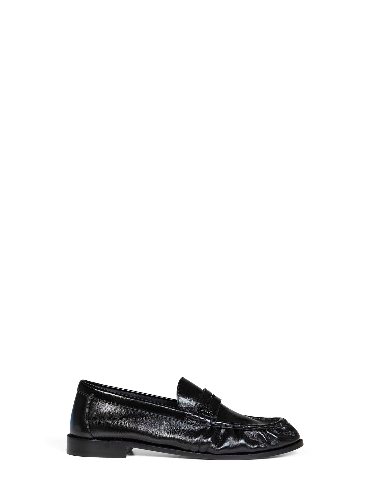 Saint Laurent Men Black Smooth Leather Le Loafer Soft Loafers SAINT LAURENT