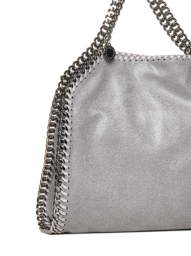 Stella Mccartney Women Light Grey Falabella Mini Tote Bag STELLA MCCARTNEY
