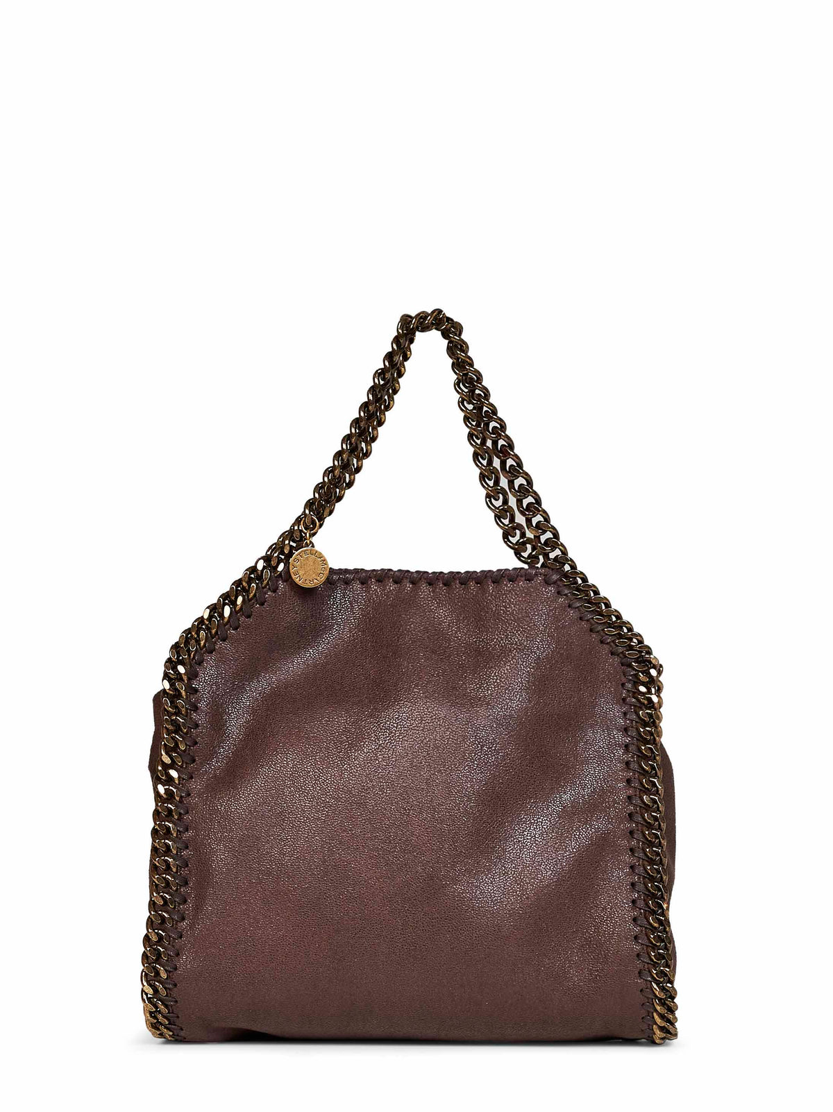 Stella Mccartney Women Mahogany Falabella Mini Tote Bag STELLA MCCARTNEY