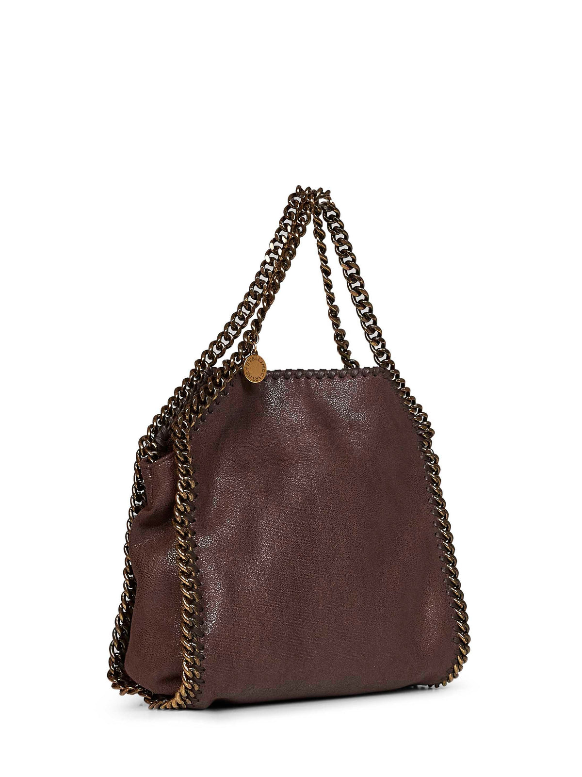 Stella Mccartney Women Mahogany Falabella Mini Tote Bag STELLA MCCARTNEY
