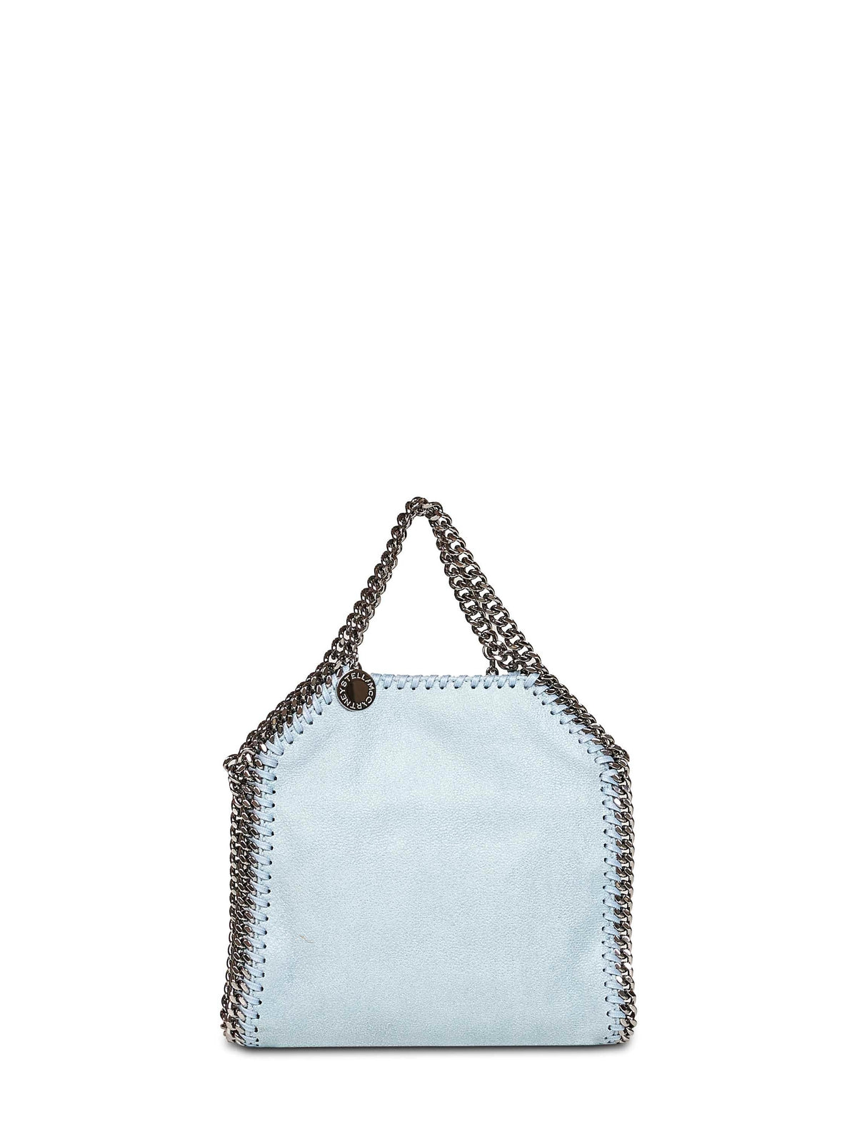 Stella Mccartney Women Ice Blue Falabella Tiny Tote Bag STELLA MCCARTNEY