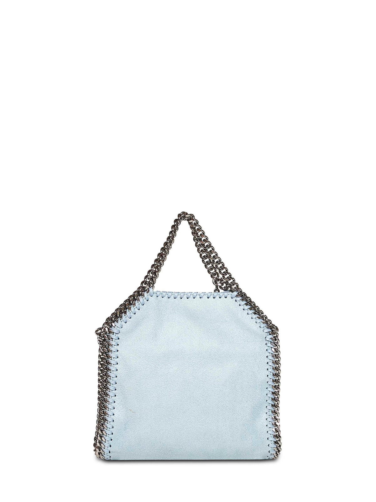 Stella Mccartney Women Ice Blue Falabella Tiny Tote Bag STELLA MCCARTNEY