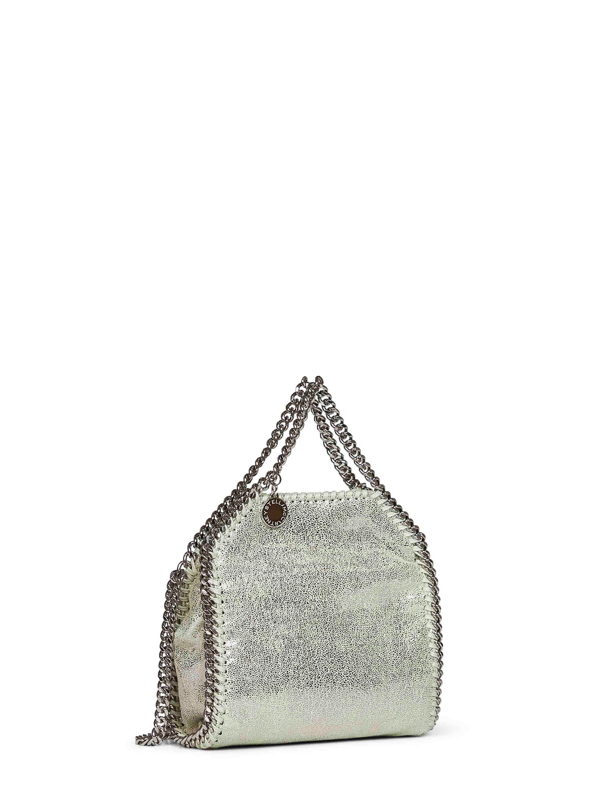 Stella Mccartney Women Light Lime Falabella Tiny Tote Bag STELLA MCCARTNEY