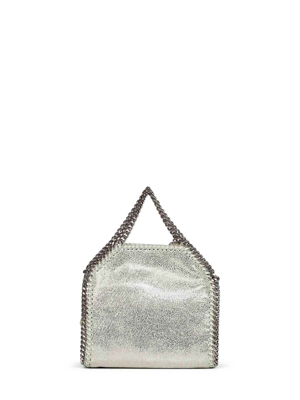 Stella Mccartney Women Light Lime Falabella Tiny Tote Bag STELLA MCCARTNEY