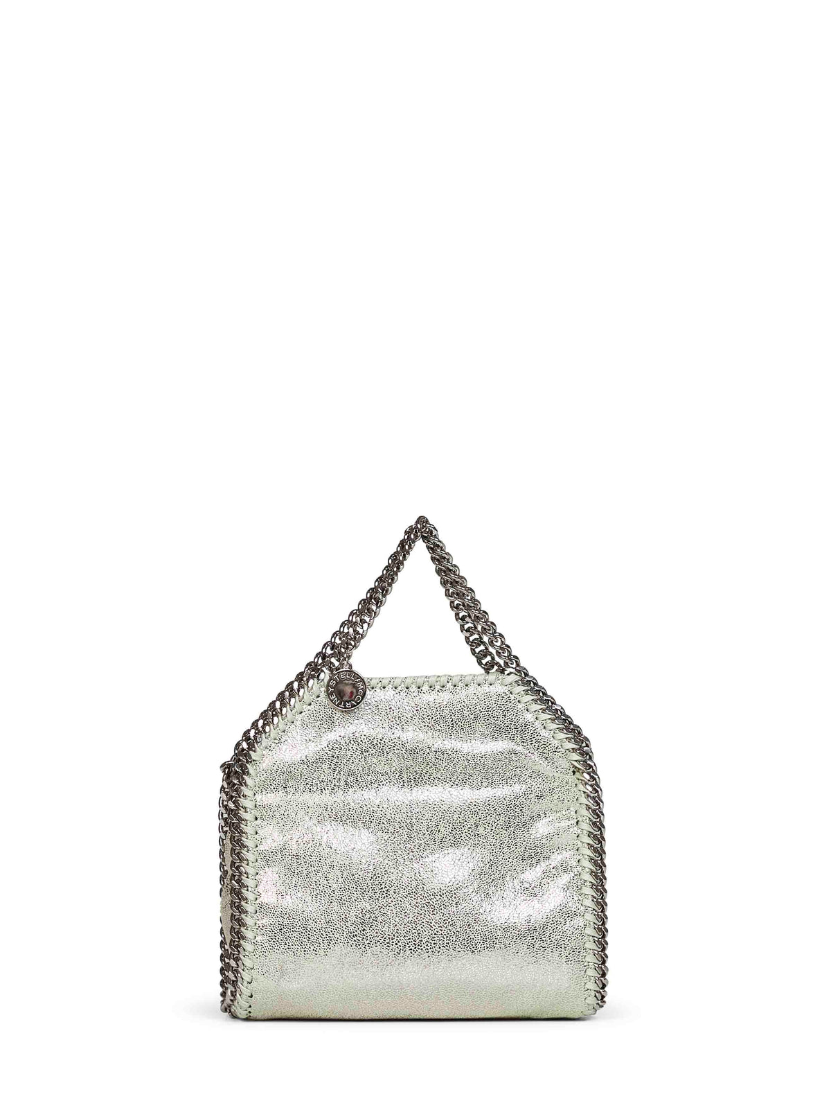Stella Mccartney Women Light Lime Falabella Tiny Tote Bag STELLA MCCARTNEY