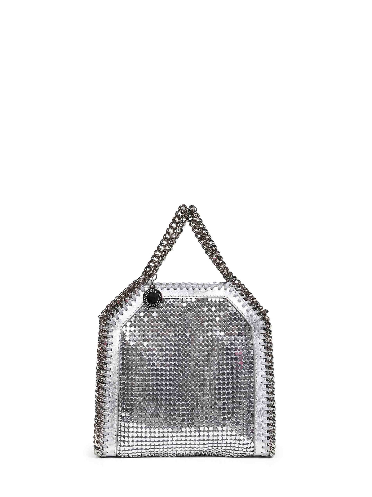 Stella Mccartney Women Silver Falabella Tiny Tote Bag STELLA MCCARTNEY