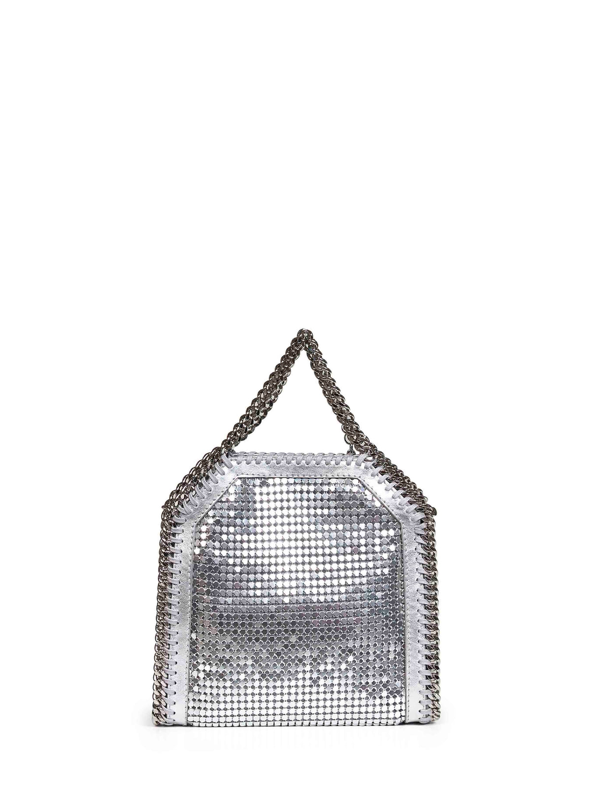 Stella Mccartney Women Silver Falabella Tiny Tote Bag STELLA MCCARTNEY