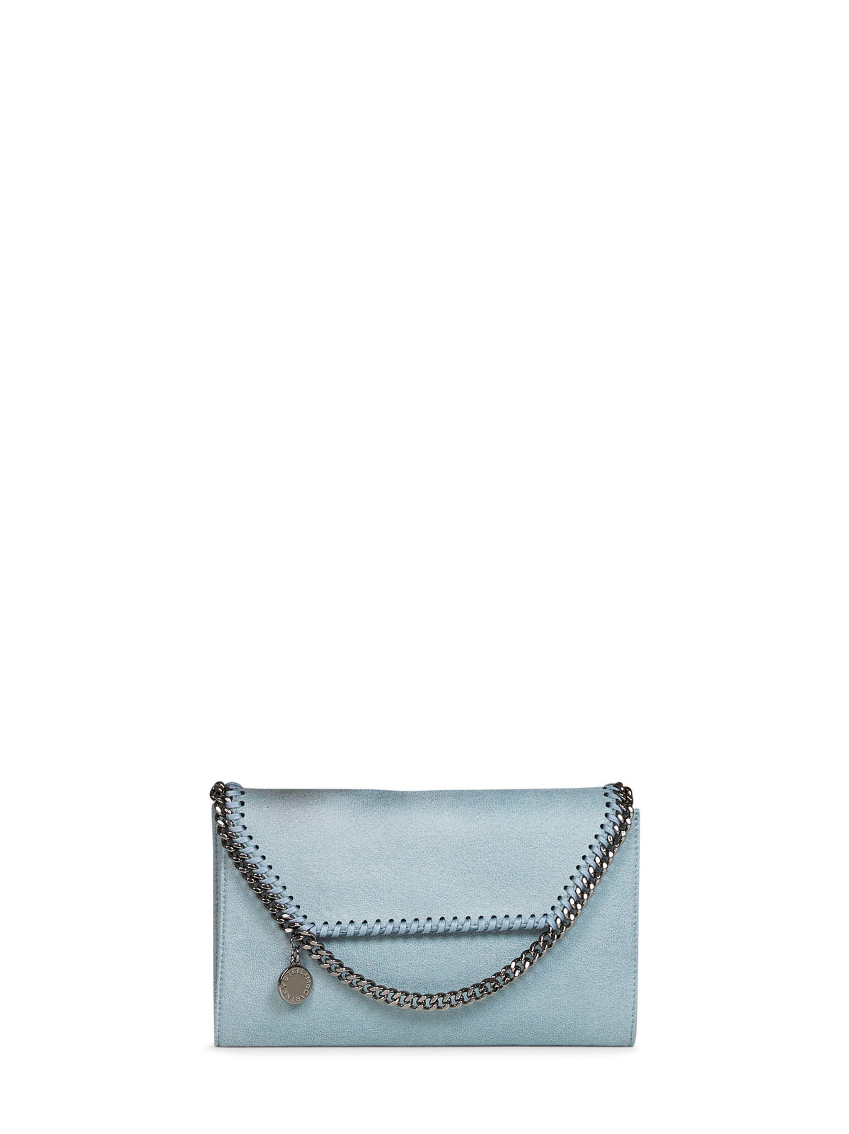 Stella Mccartney Women Ice Blue Falabella Wallet Crossbody Bag STELLA MCCARTNEY