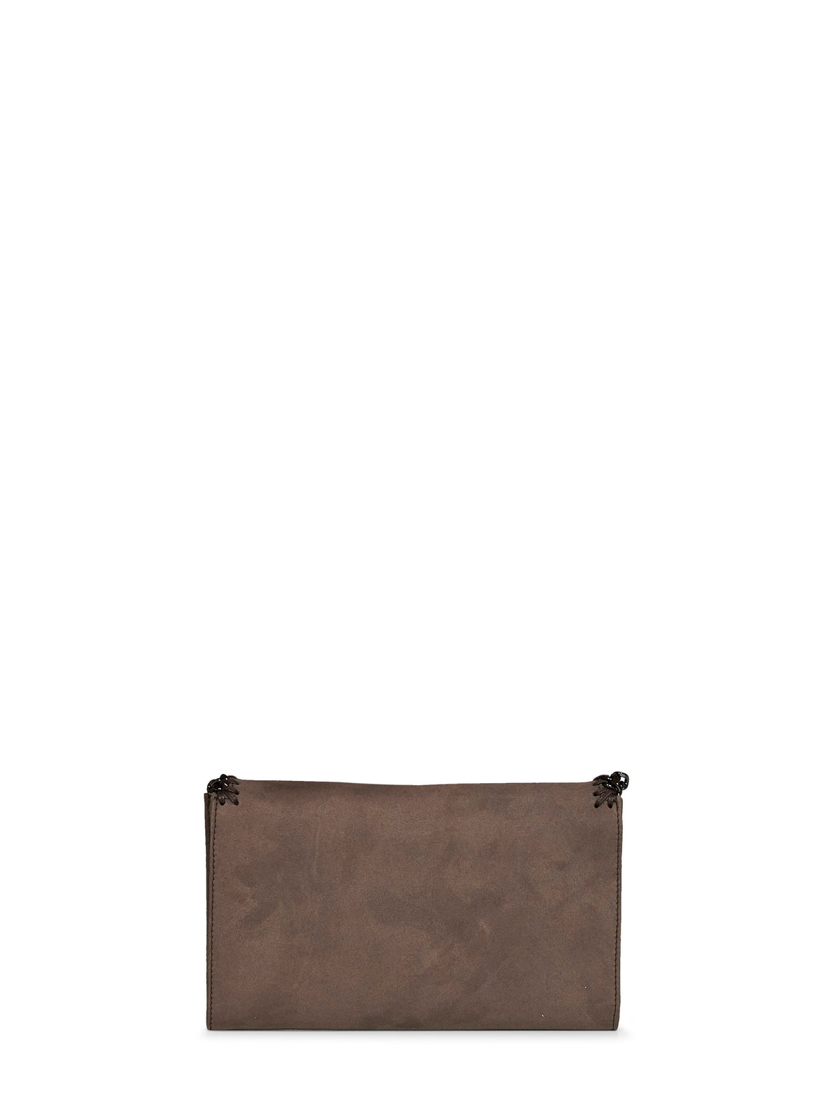 Stella Mccartney Women Dark Taupe Falabella Wallet Crossbody Bag STELLA MCCARTNEY