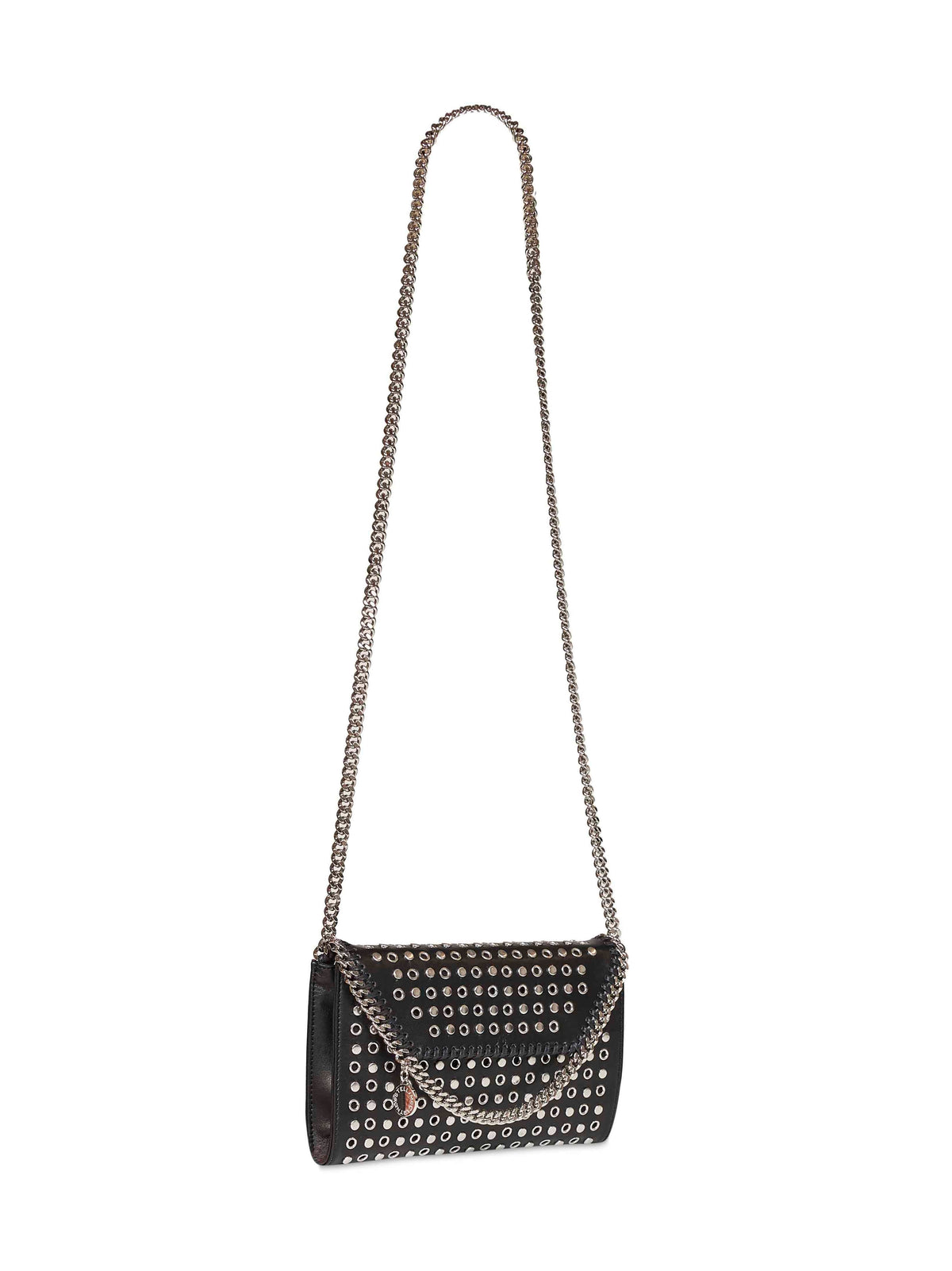 Stella Mccartney Women Black Falabella Wallet Crossbody Bag<Br/> STELLA MCCARTNEY