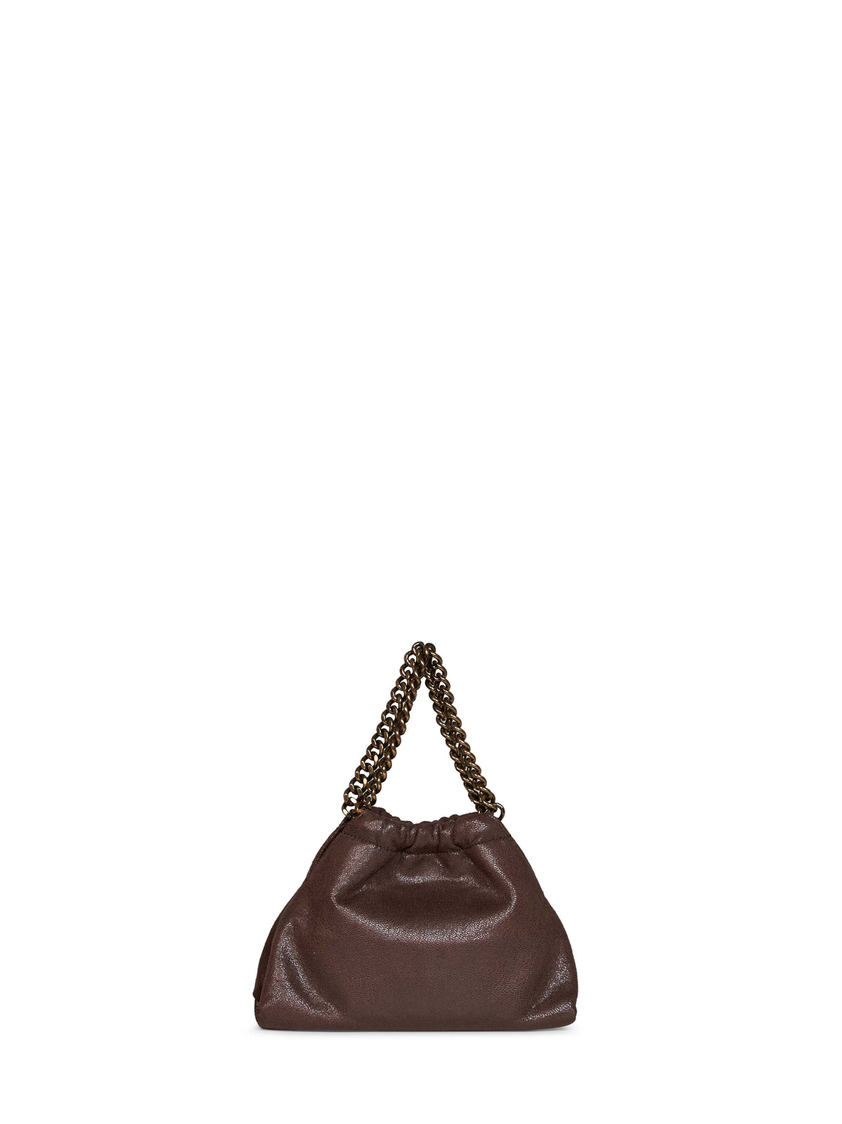 Stella Mccartney Women Mahogany Falabella Mini Drawstring Crossbody Bag STELLA MCCARTNEY