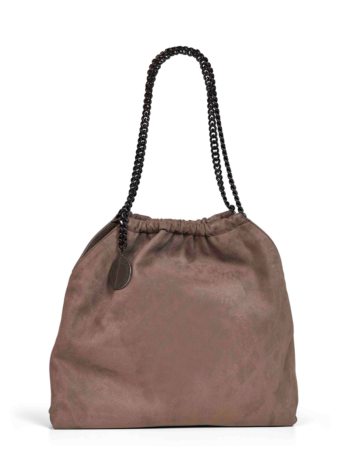 Stella Mccartney Women Dark Taupe Medium Falabella Drawstring Shoulder Bag STELLA MCCARTNEY