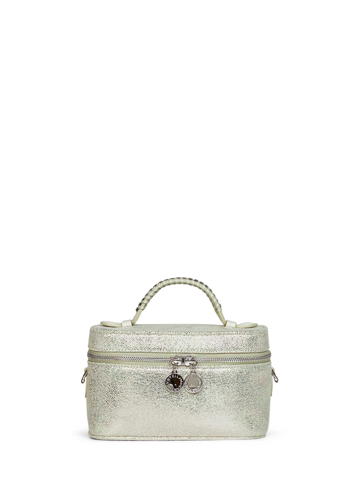 Stella Mccartney Women Light Lime Falabella Vanity Case Bag STELLA MCCARTNEY