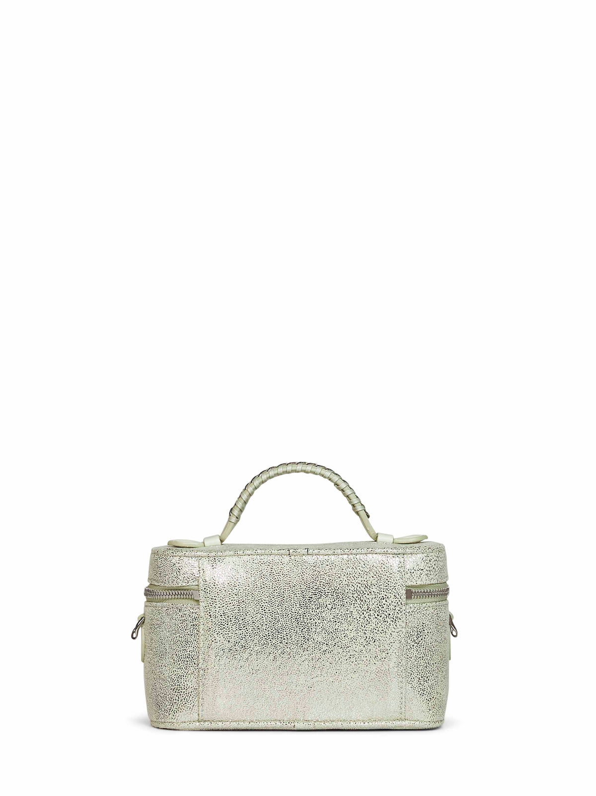 Stella Mccartney Women Light Lime Falabella Vanity Case Bag STELLA MCCARTNEY