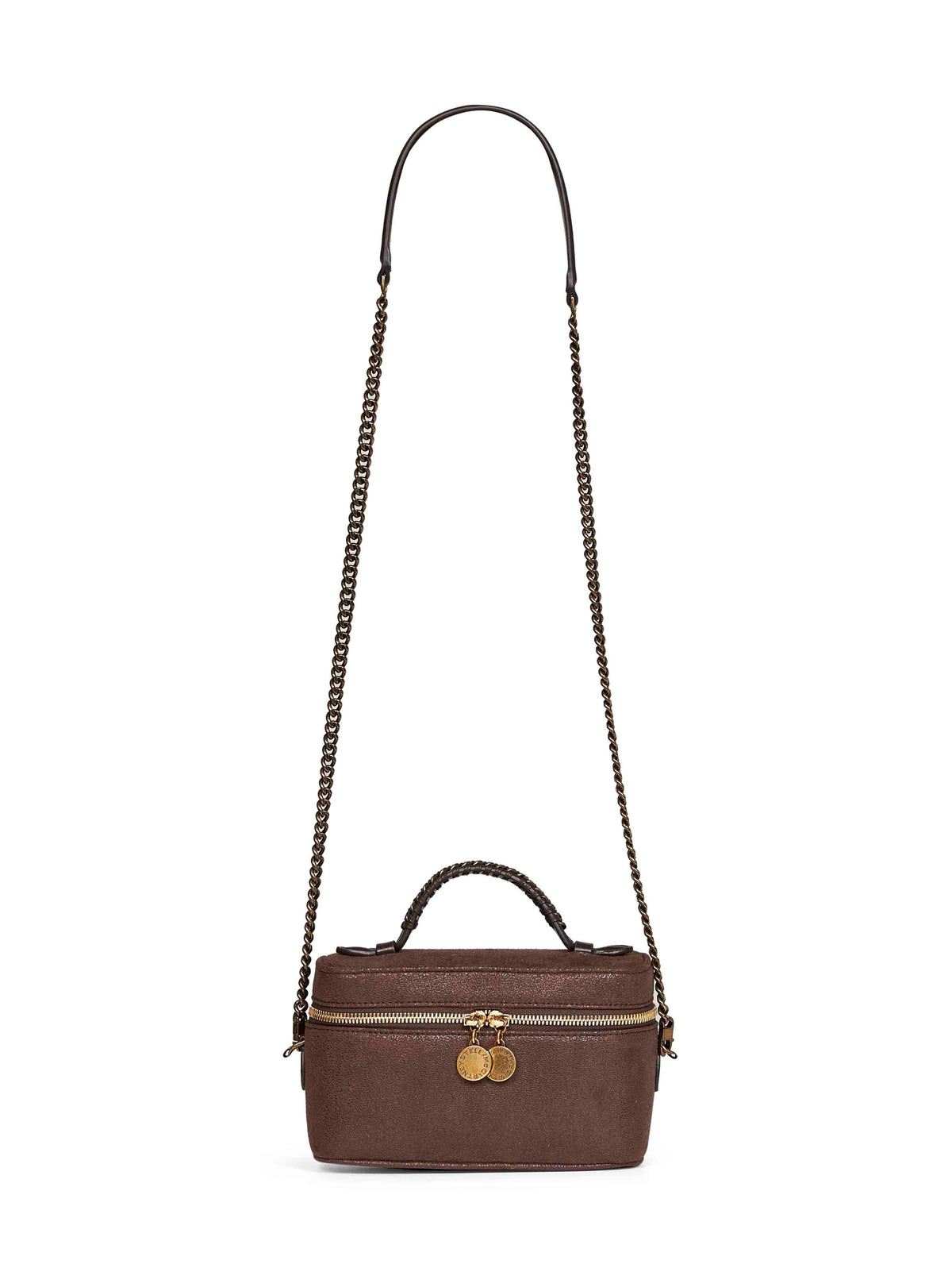 Stella Mccartney Women Brown Mini Falabella Vanity Bag<Br/> STELLA MCCARTNEY