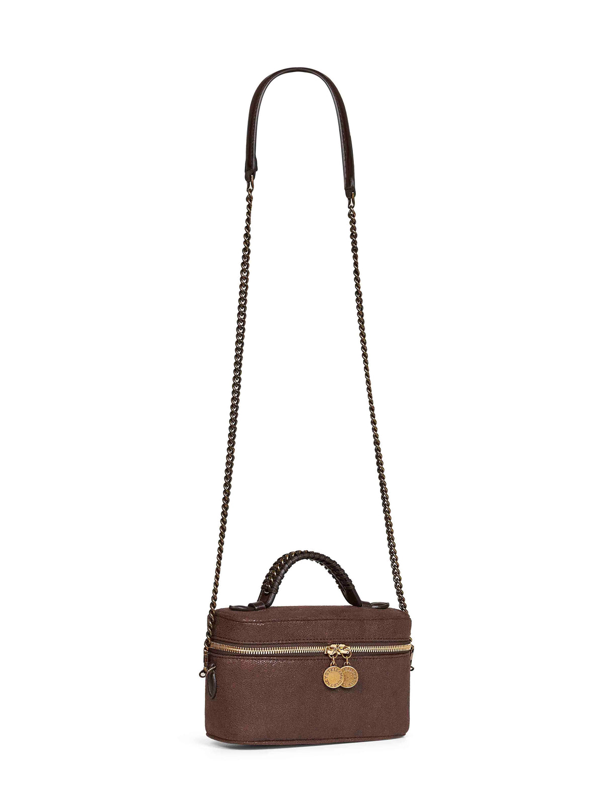 Stella Mccartney Women Brown Mini Falabella Vanity Bag<Br/> STELLA MCCARTNEY