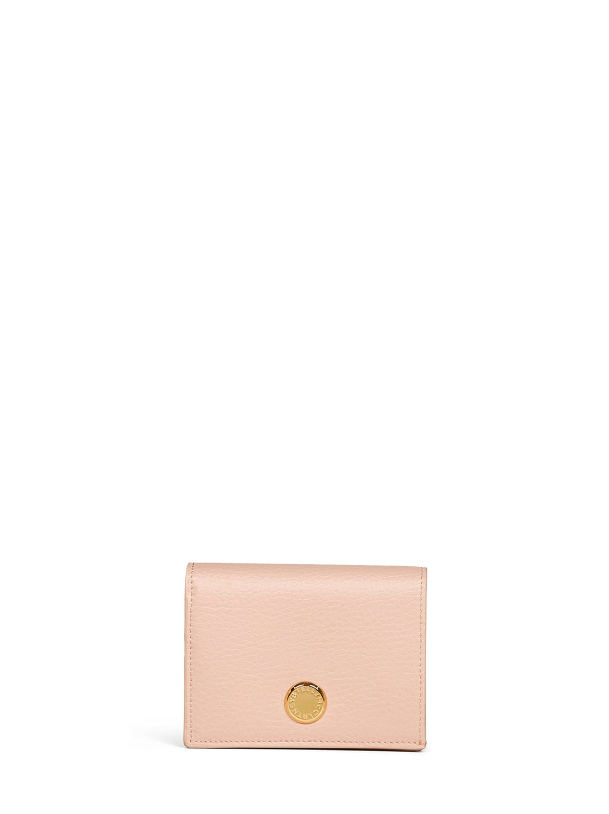 Stella Mccartney Women Blush Pink Logo Bi-Fold Wallet STELLA MCCARTNEY