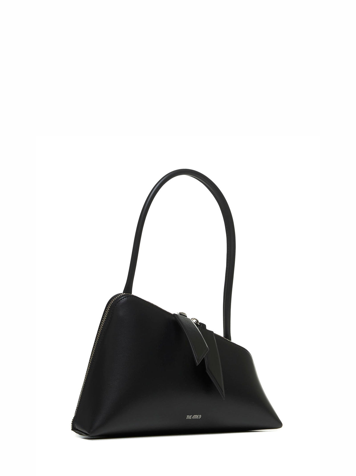 The Attico Women Sunrise Leather Shoulder Bag THE ATTICO