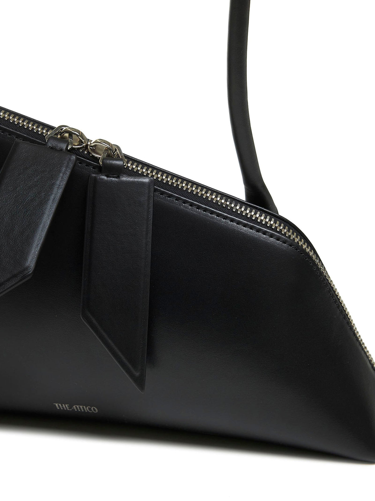 The Attico Women Sunrise Leather Shoulder Bag THE ATTICO