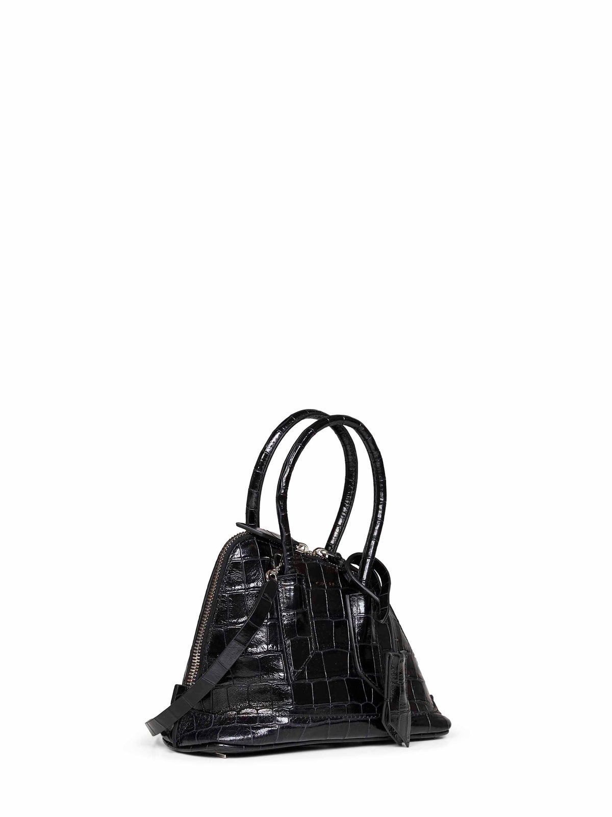 The Attico Women Black "Superattico 10 Sant Ambroeus Mini" Top Handle Bag THE ATTICO