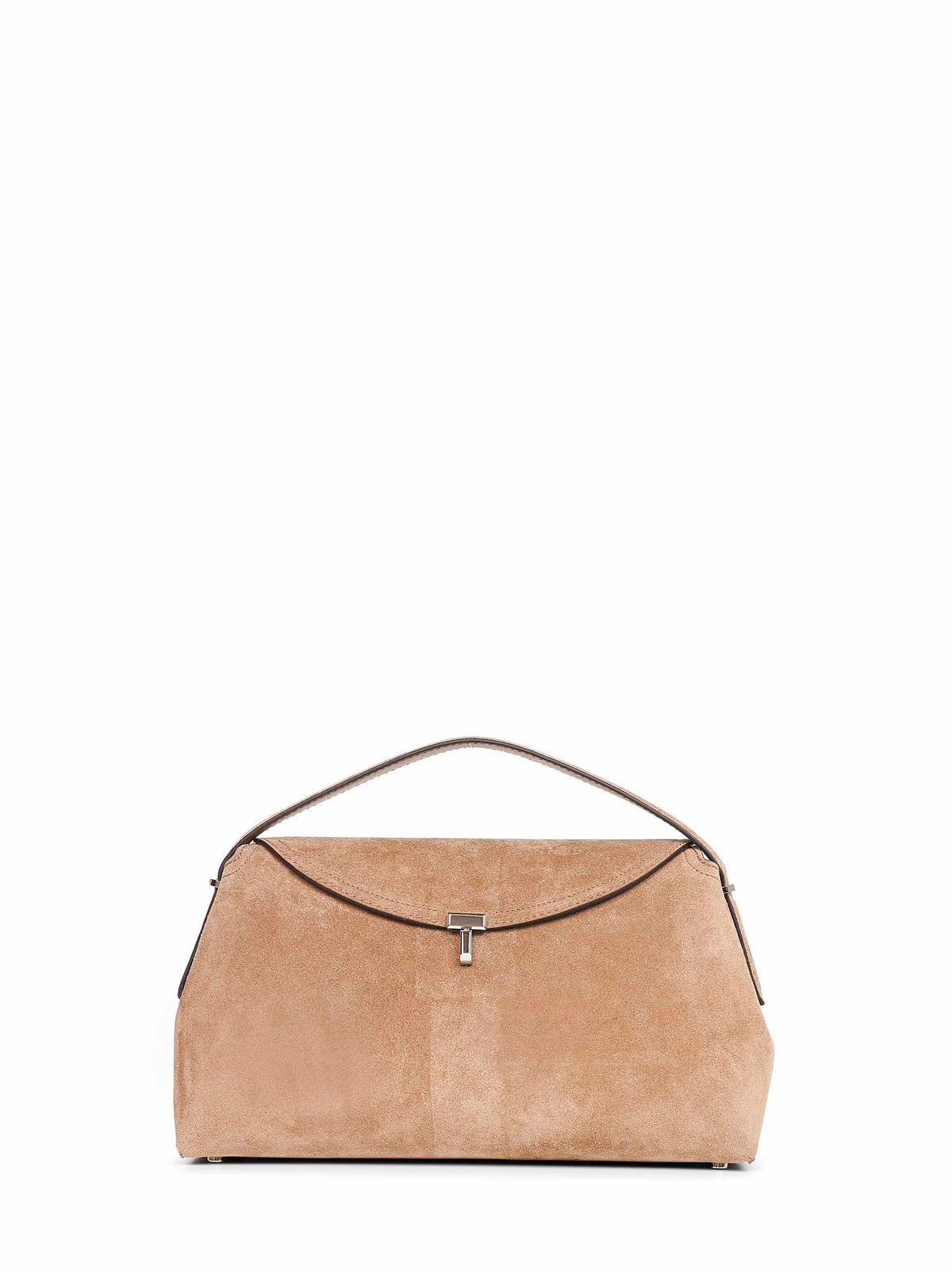 Toteme Women Tobacco T-Lock Top Handle Bag TOTEME