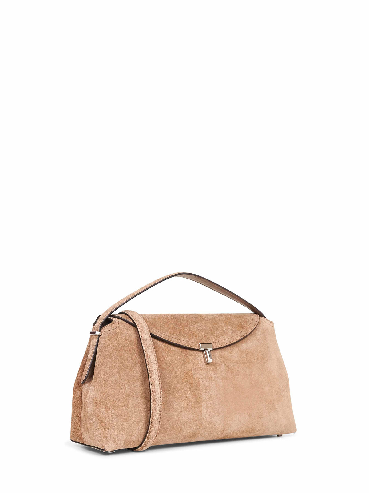 Toteme Women Tobacco T-Lock Top Handle Bag TOTEME