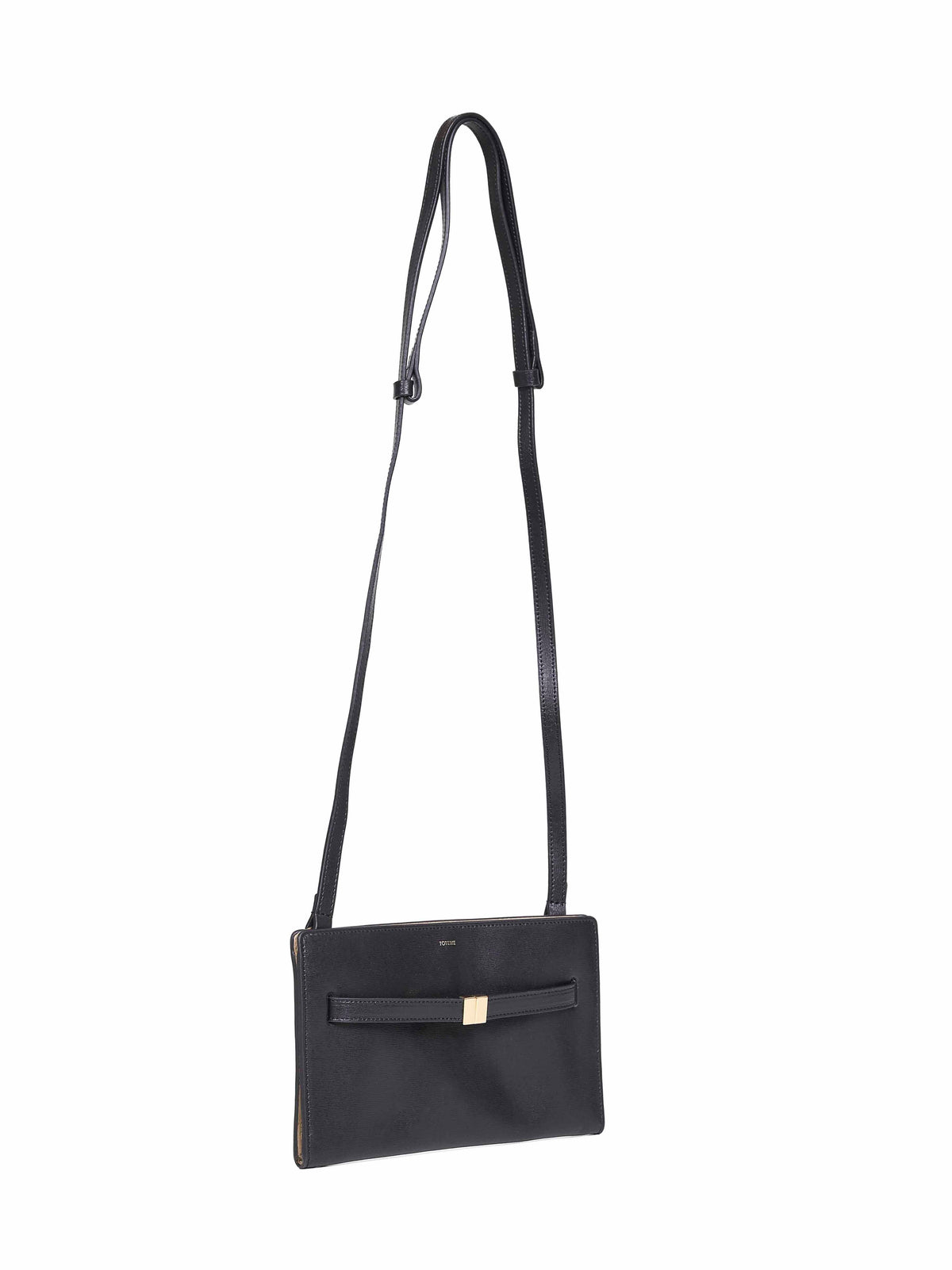Toteme Women Black Belted Crossbody Bag TOTEME