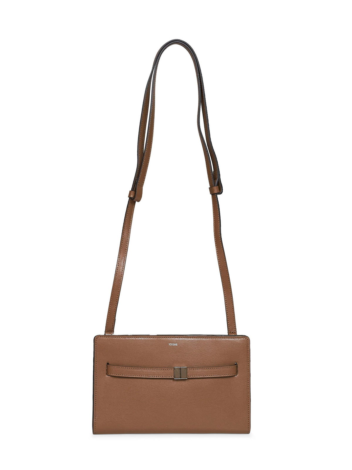 Toteme Women Tiramisu Brown Belted Crossbody Bag<Br/> TOTEME