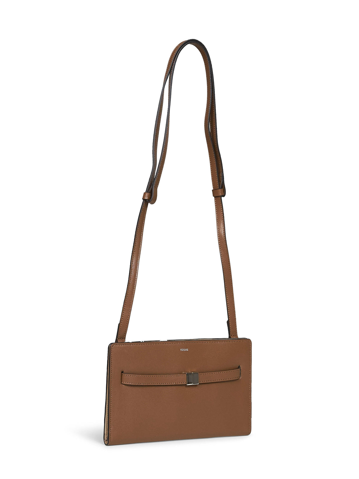 Toteme Women Tiramisu Brown Belted Crossbody Bag<Br/> TOTEME