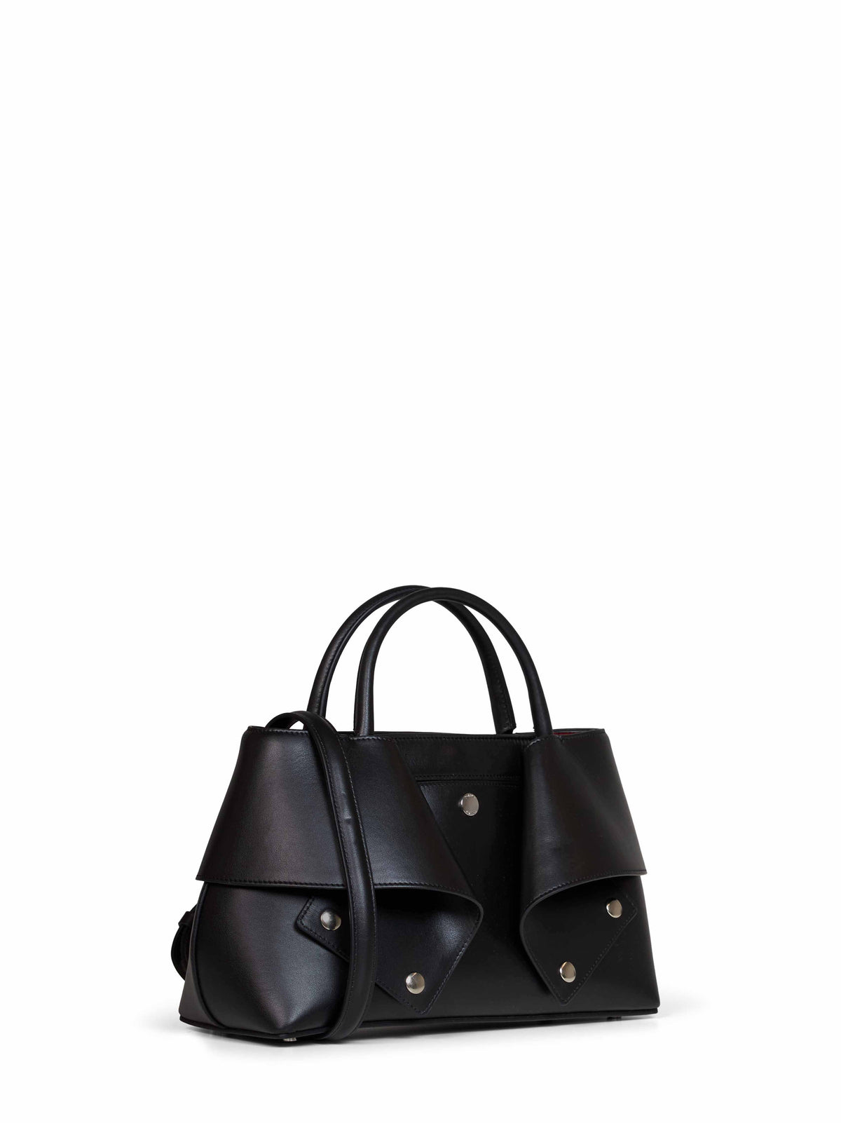 Toteme Women Black And Red Small Mercer Handbag TOTEME