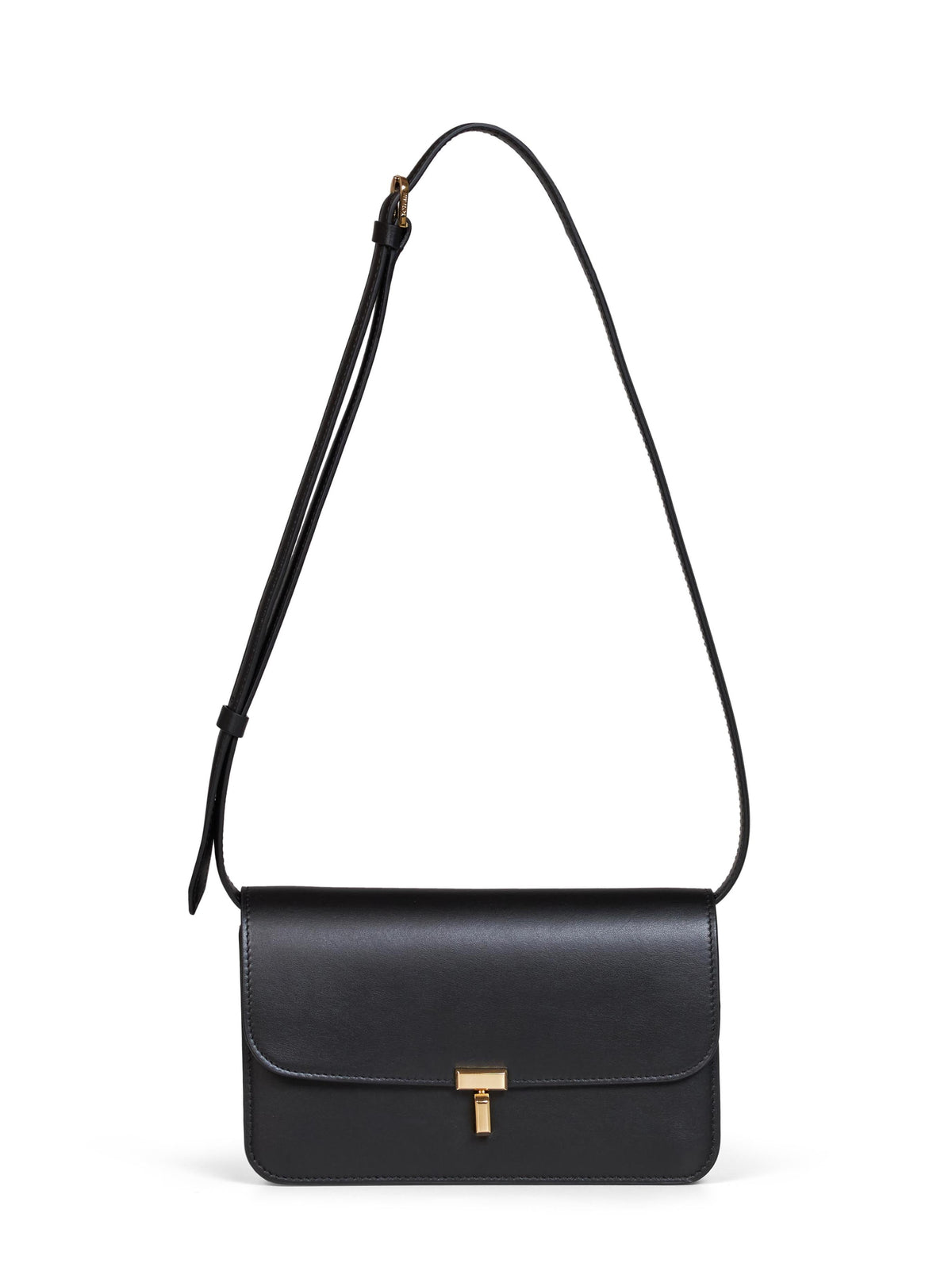 Toteme Women Black T-Lock Crossbody Bag TOTEME