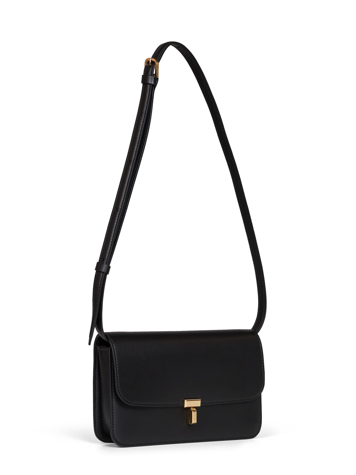 Toteme Women Black T-Lock Crossbody Bag TOTEME