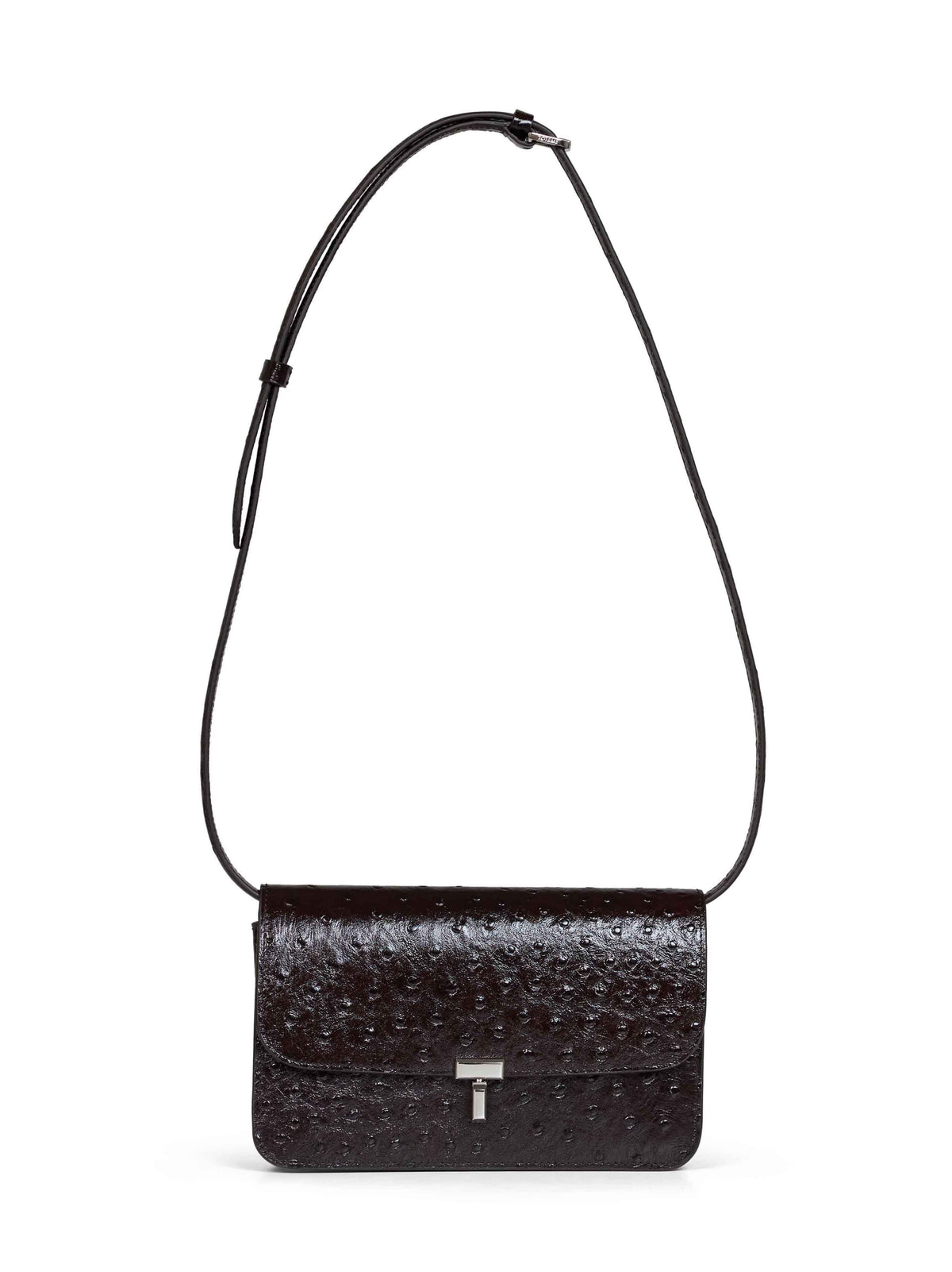 Toteme Women Burgundy T-Lock Crossbody Bag TOTEME