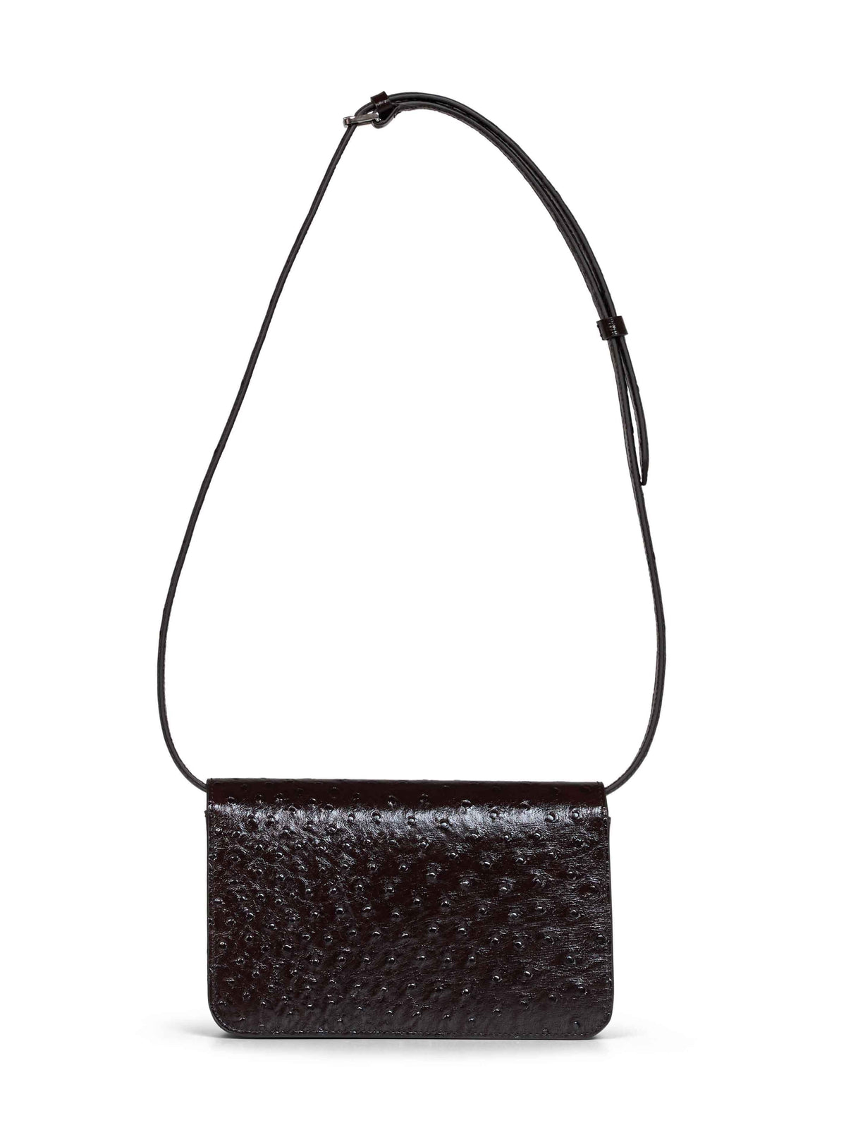 Toteme Women Burgundy T-Lock Crossbody Bag TOTEME