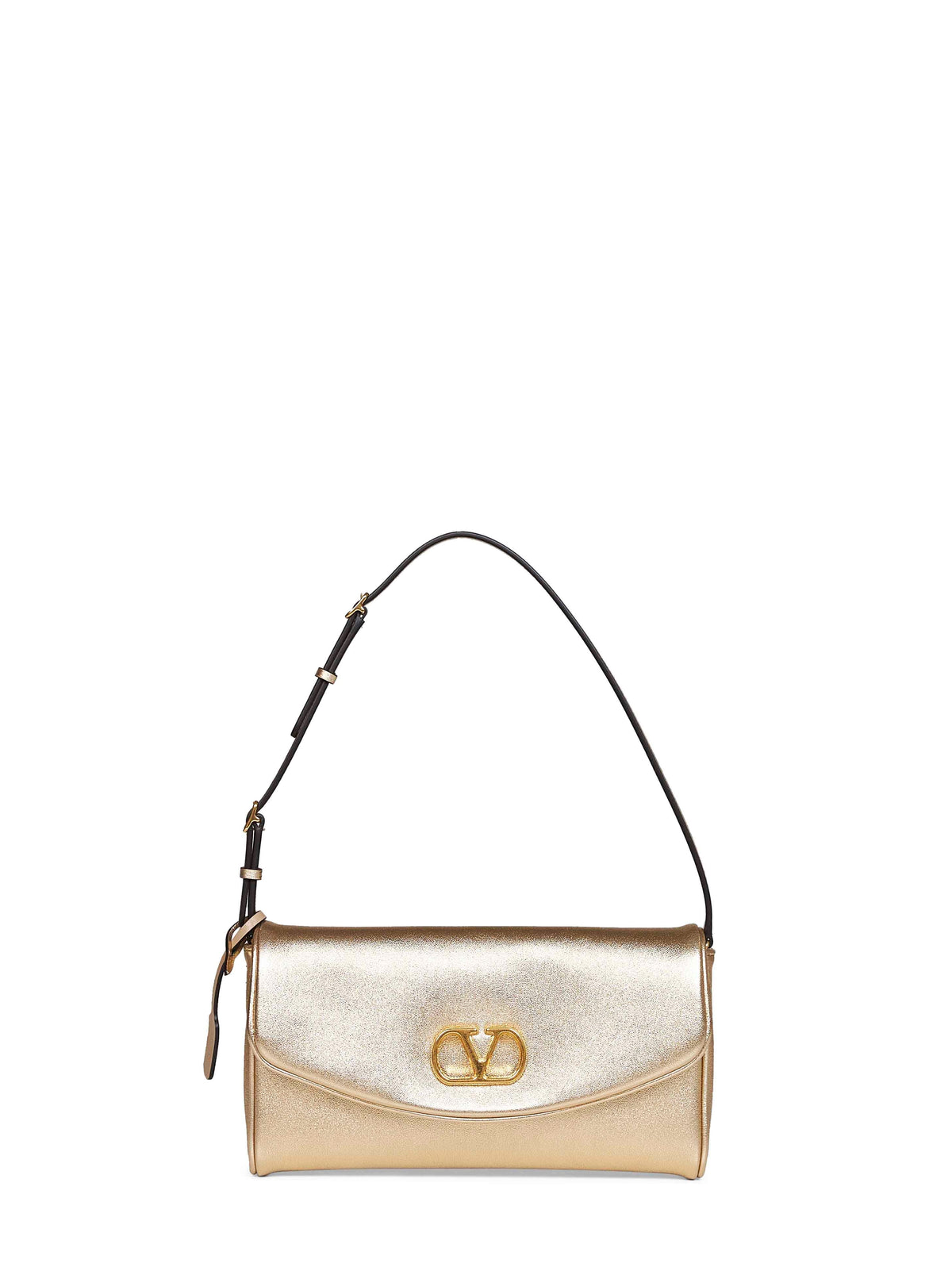 Valentino Garavani Women Gold Valentino Garavani Devain Small Shoulder Bag VALENTINO GARAVANI