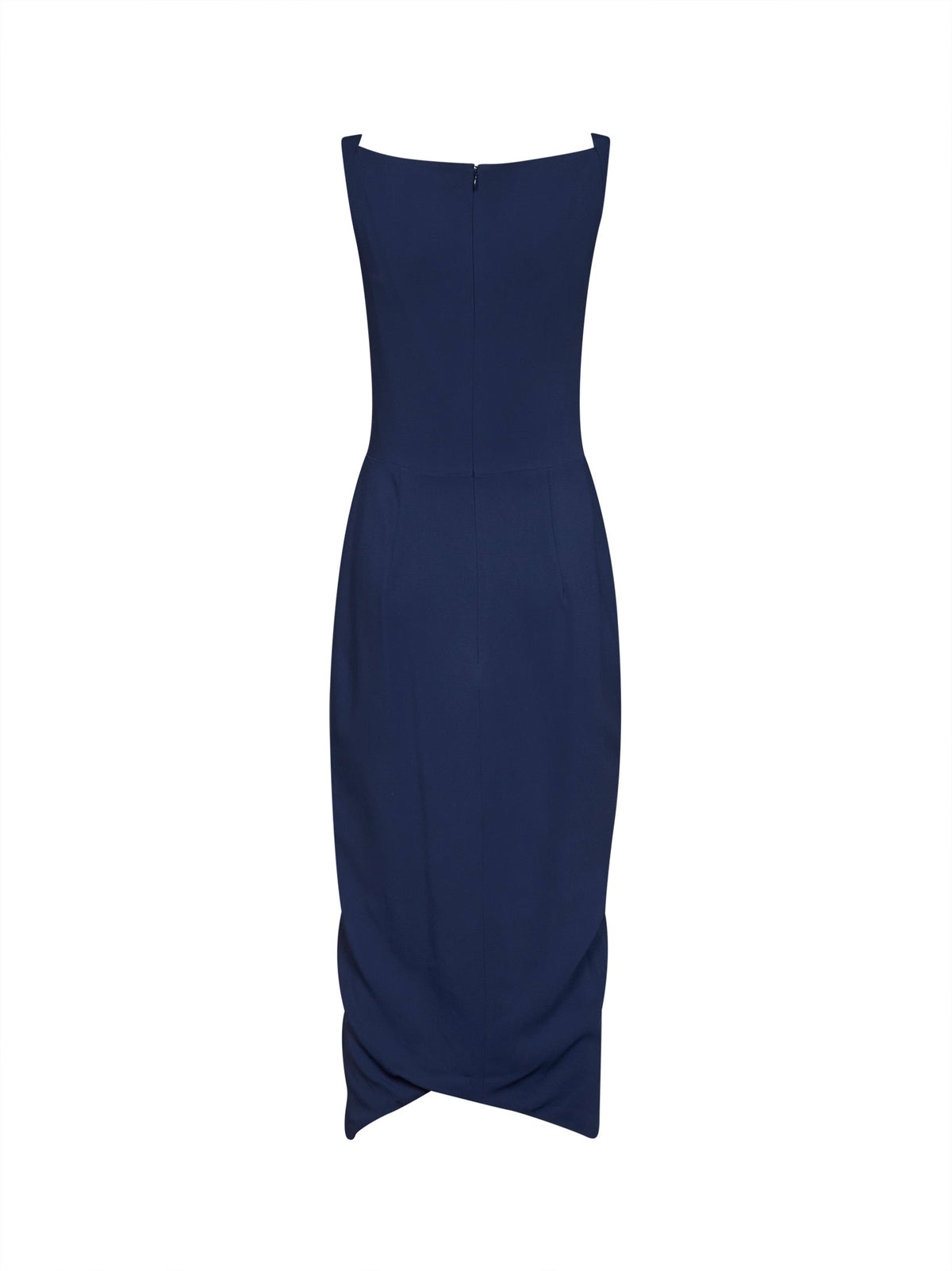 Vivienne Westwood Women French Navy Stretch Viscose Panther Midi Dress VIVIENNE WESTWOOD