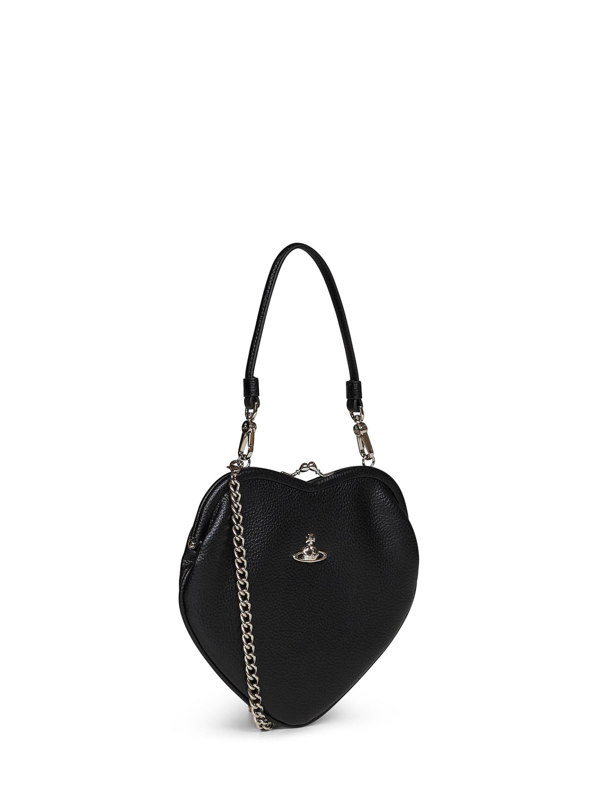 Vivienne Westwood Women Black Belle Heart Frame Handbag VIVIENNE WESTWOOD