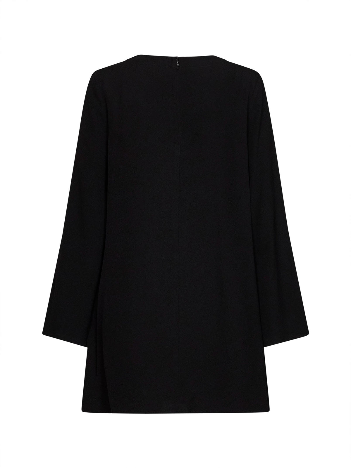 Zimmermann Women Black Viscose Utility Tunic Mini Dress ZIMMERMANN